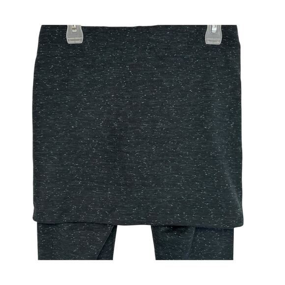 Cabi Skirt Leggings Spacedye Charcoal M'Leggings Skirted Pull On #3210 Size S - Picture 6 of 9